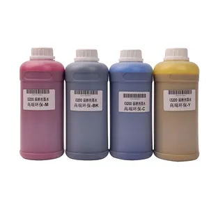 1000ML kokusuz eko mürekkep hiçbir koku eko Solvent mürekkep geniş format yazıcı için Epson I3200 E1 baskı kafası için uygun