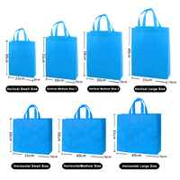 Sac fourre-tout en non-tissé écologique à rayures verticales colorées laminées de luxe pour l'emballage de chaussures et de vêtements