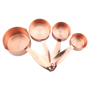 Cuchara Medidora de Acero Inoxidable para Comida de Mascotas Jusuo, <span class=keywords><strong>1</strong></span>/<span class=keywords><strong>2</strong></span> Cucharada, Juego de Cucharas Medidoras Doradas para Mascotas con Mango - Product Image 6