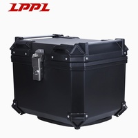 Vente flash - Boîte de rangement en plastique PP de qualité supérieure, antichoc, pour moto, boîte arrière pour moto de rue