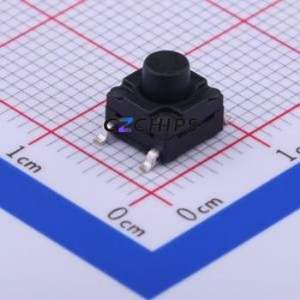 TS-FS66T-C-E Tactile Switch SMD-4P,6x6mm Switch Single Pole Single Throw Round Button 2.6N Vertical Mount - Product Image 1