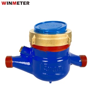 DN15マルチジェット乾式ダイヤルR160鋳鉄製IP68外部調整WINMETER商用CE認証クラスBカスタム水道メーター - Product Image 5
