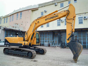 Excavatrice sur pneus d'occasion de bonne qualité Excavatrice sur pneus Hyundai 220 d'occasion Excavatrice sur pneus Hyundai 210 d'occasion à bon prix - Product Image 4