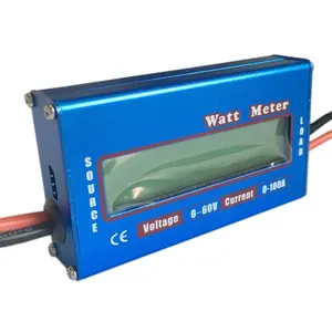 Analyseur de puissance Wattmètre DC 60V 100A, compteur d'énergie solaire et éolienne, <span class=keywords><strong>numérique</strong></span> LCD avec connecteur - Product Image 5