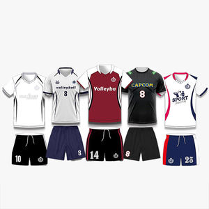 Uniforme de Voleibol Personalizado de Secado Rápido, Manga Corta, para Entrenamiento y Partido, Ropa de Equipo, Jersey de Voleibol Transpirable de Verano con Impresión Digital - Product Image 5