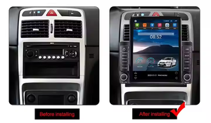 Android13 DSP Car Radio Audio estéreo para <span class=keywords><strong>Peugeot</strong></span> <span class=keywords><strong>307</strong></span> 2004-2013 8 + 128G 360 Cámara Pantalla dividida SWC GPS Car Audio System - Product Image 5