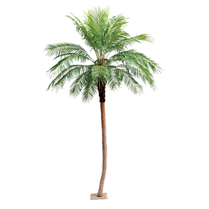 Palmier <span class=keywords><strong>Phoenix</strong></span> artificiel en fibre de verre 150-350 cm Écologique Durable Réaliste Décoration intérieure extérieure Jardin Bureau - Product Image 1