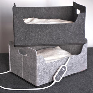 Verwarmd Kattenbed Voor Katten Binnenshuis Verwarmd Huisdierenbed Voor Katten En Kleine Honden, Met Multi-Functio Verwarming Huisdier Pad - Product Image 4