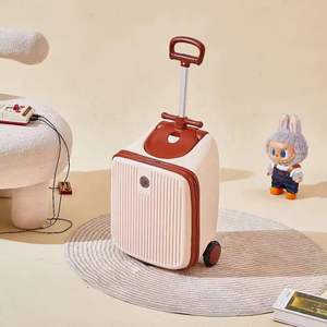 Nouvelle Valise pour Enfants à Apparence Dessin Animé, Trolley Ondulé à Changement Progressif, Ensembles de Bagages de Voyage pour Enfants - Product Image 6