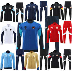 Chaqueta de Fútbol Ligera de Verano Parises AC, Uniforme de Entrenamiento con Todos los Logos, para Hombre Adulto, Transpirable, de Secado Rápido, 100% Poliéster - Product Image 1