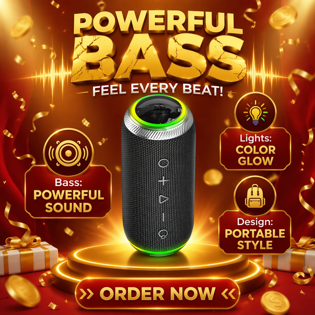 Custom Private Label Original Outdoor Party Speaker Professional Bass Powered Portable Subwoofer Wireless Hifi Bluetooth Speaker