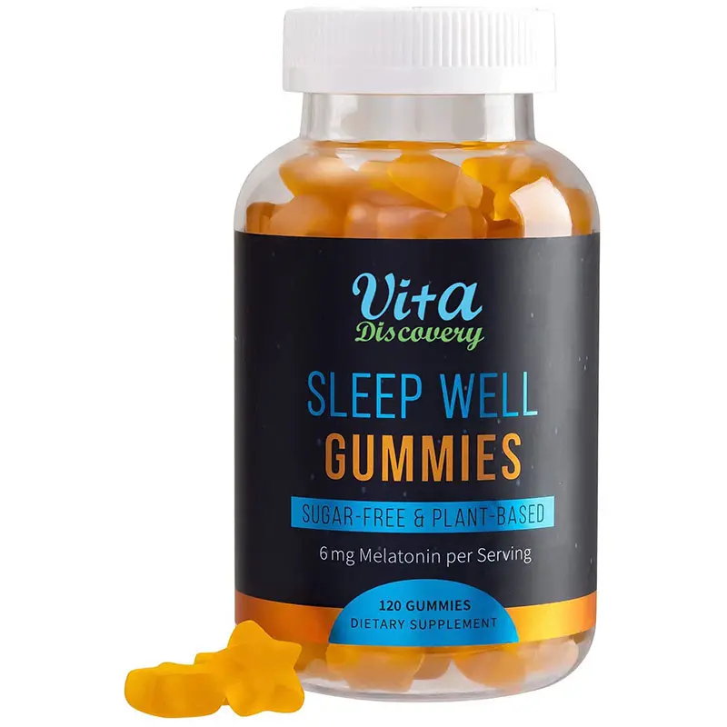 Gomitas de melatonina OEM/ODM de Extra fuerza para dormir, gomitas de sudoración para soporte óptimo del sueño