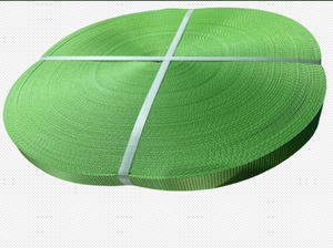 폴리에스터 산업용 래싱 스트랩 50mm 5000kg 파손 강도 EN12195 인증 플랫 롤화물 팔레트 포장 타이 다운 스트랩 - Product Image 2