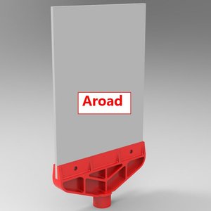 Пластиковая сборка конуса движения гибкий контрольный сигнальный щит для безопасности дорожного движения - Product Image 3