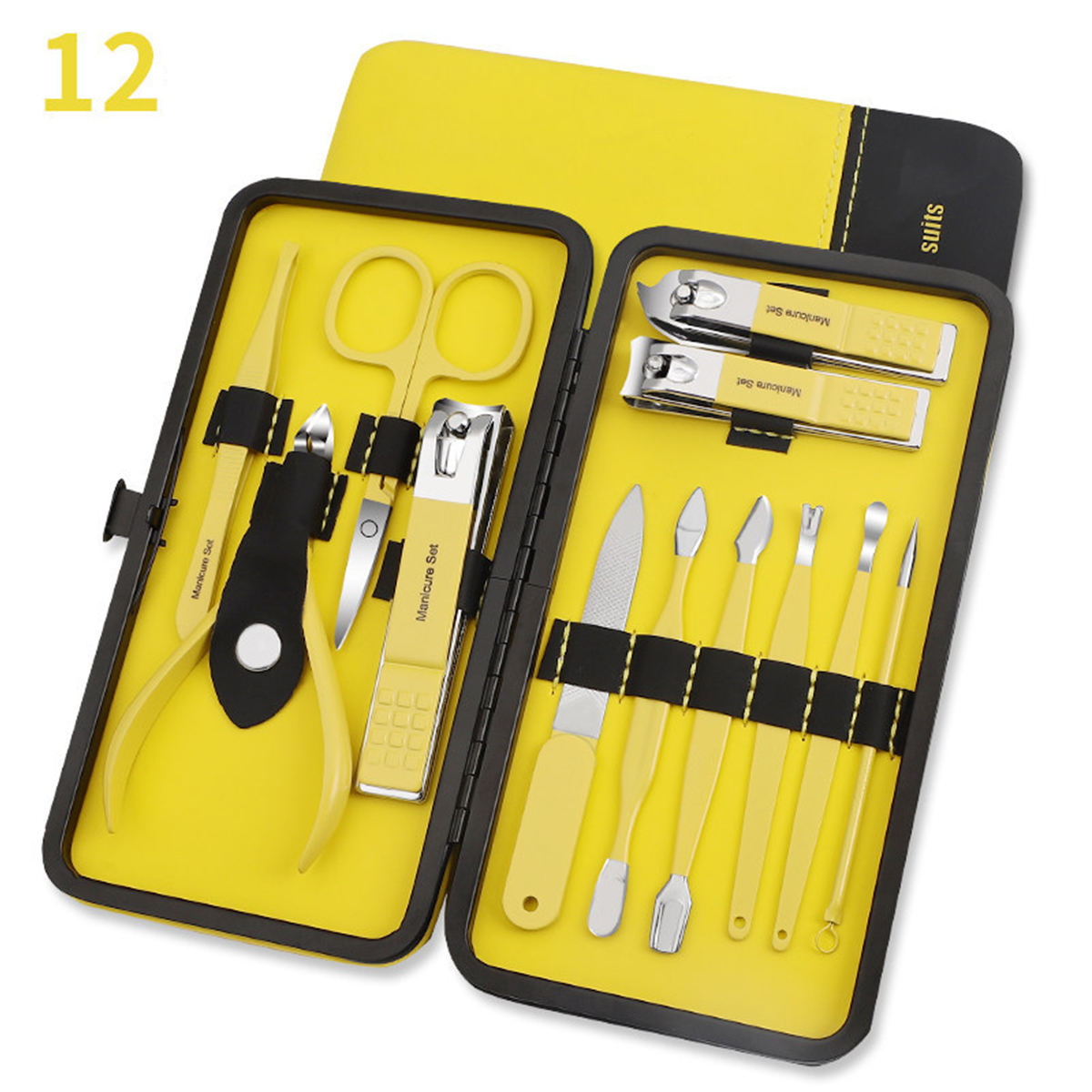 12 pcs manicure set