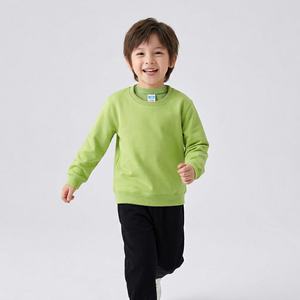 Sweats à capuche personnalisés de couleurs mélangées pour enfants garçons bébé enfant en bas âge enfants adolescents vente en gros de haute qualité automne hiver polaire pull sweat-shirt - Product Image 1