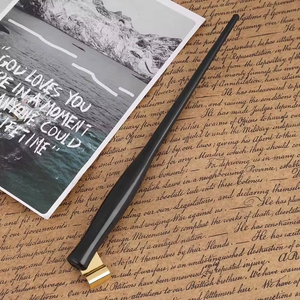 Portapenne in acrilico obliquo per calligrafia italica con flangia rimovibile per scrittura con pennino in arabia - Product Image 4