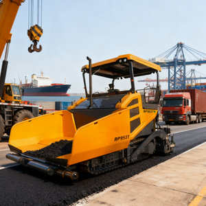 Paletli Asfalt Serme Makinesi RP1255T 12.5M Maksimum Genişlik 550mm Kalınlıkta Karayolu Kaplaması İçin - Product Image 6