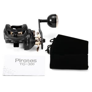 Carrete de fibra de carbono Baitcasting 9 + 1BB carrete de pesca relación de engranaje de alta velocidad sistema de freno magnético carrete Baitcaster - Product Image 4