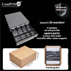 Caisse enregistreuse POS, boîte à monnaie, différentes tailles (mini, moyenne, grande), compatible avec les ordinateurs <span class=keywords><strong>de</strong></span> bureau, garantie <span class=keywords><strong>de</strong></span> 3 ans, ODM disponible - Product Image 3