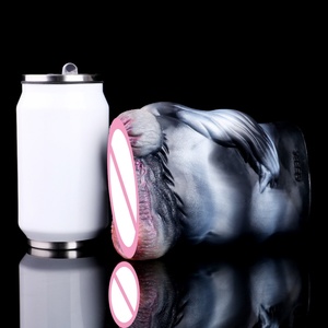 Nuevo Diseño de Masturbador Animal Fantasy para Hombres, Juguete de Placer de Doble Canal con Temática de Zebra - Product Image 2