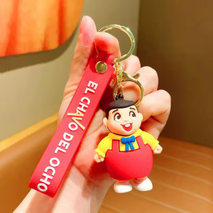 Porte-clés en PVC El Chavo Del Ocho, figurine de collection de la série télévisée, breloque pour sac, décoration de voiture, cadeaux pour les fans de la comédie - Product Image 5