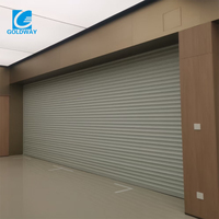 Porte de garage électrique enroulable en aluminium durable et personnalisable pour entrepôt et fenêtre