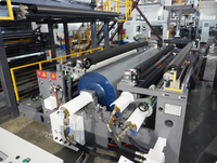 Machine de laminage automatique, machine de laminage de film plastique multicouche PET/AL/PE par extrusion