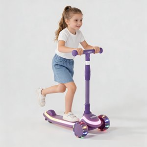 Trottinette pour enfants pliable avec musique, lumières LED, exercice en plein air, activités pour enfants, trottinette de <span class=keywords><strong>sport</strong></span> - Product Image 2