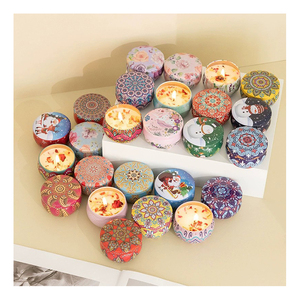 Set de Regalo de Velas Aromáticas para el Hogar, Empaque de Lujo en Frascos, Cera de Soya Aromática, Colección de Productos de Boutique - Product Image 5