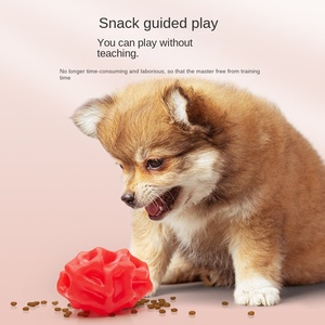 Bền con chó đồ chơi rò rỉ bóng câu đố với cắn kháng đàn hồi cho động vật nhỏ và mèo túi đóng gói vật nuôi cung cấp - Product Image 4
