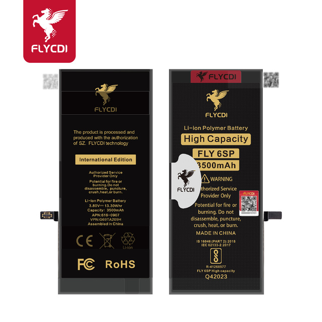 FLYCDI for iPhone Battery 6SP 3500 MAh High Capacity Cell Phone Battery for Cell Phone Battery SE2020 XR XS XS MAX