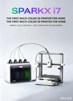 Impresora 3D SPARKX I7 Multicolor CREALITY para Niños, Educación en Casa, Detección Automática de Filamento, Recuperación de Filamento Perdido, para Aprendizaje STEM