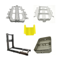 Service de prototypage rapide : Châssis de support en aluminium soudé robuste, base de machine, pièces en tôle brossée et polie