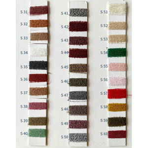 Hilo de Fantasía Sarry Loop 100% Poliéster 21NM/1 Texturizado Bouclé Teñido Ecológico para Tejer Suéteres, Bufandas y Decoración - Product Image 6