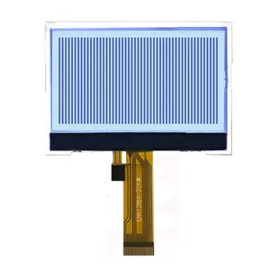 Produsen LCD 128X64 FSTN Layar LCD Grafis LCD Positif 12864 Titik untuk Perangkat Genggam