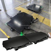 Robot AGV CE entièrement électrique robuste pour le déplacement de véhicules, avec navigation laser SLAM, commande à distance et application, pour le levage, le transfert et le stationnement de voitures