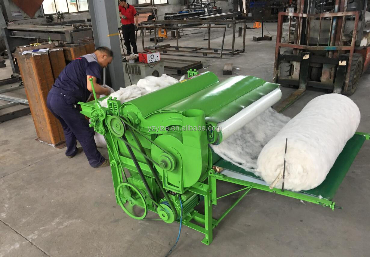 polyester woolen fabric cotton fabric waste recycling machinery with