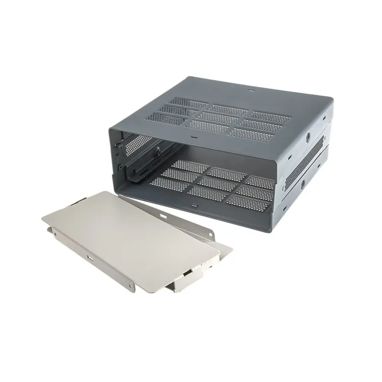 Oem Factory Under Body Waterproof Powder Coated Mini Sheet Metal Tool Storage Box Small Rack Mount Case Electronic Enclosures