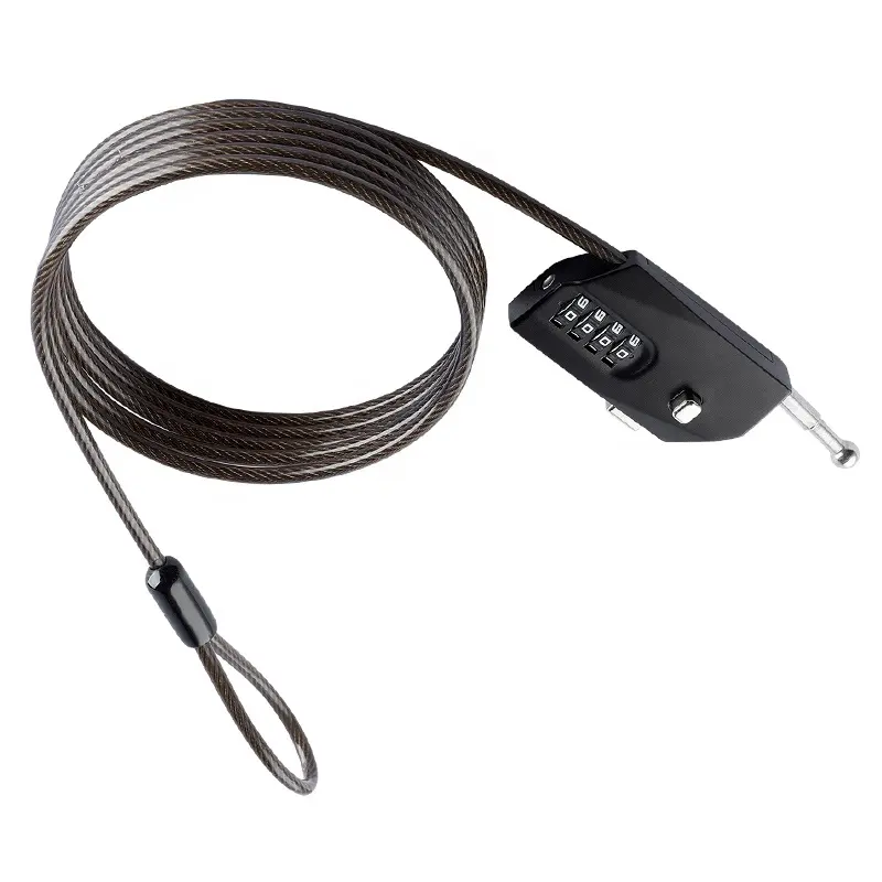 Cerradura de cable de cámara maestra personalizada de fábrica, Maleta, combinación de equipaje de vacaciones, cerradura de seguridad de camuflaje para seguridad