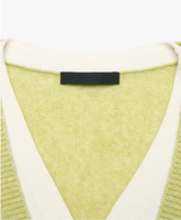 Nouveauté Printemps : Ensemble deux pièces en maille courte avec cardigan boutonné, Modèles Tendance et Technologie Sophistiquée