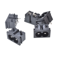 C8 2.5A Panneau Connecteur Électrique Prise Murale Prise D'alimentation 2 Prongs Mâle Terminal Cabinet UPS PDU Service pour UPS PDU