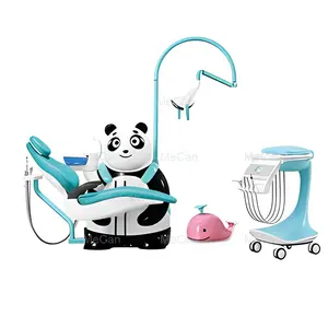 Dişçi sandalyesi ile çocuk hava kompresörü taşınabilir diş ünitesi