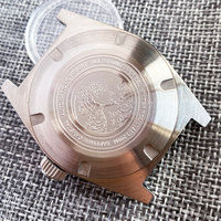 Haute qualité 38mm NH35 NH36 ETA 2824 plongeur 200M boîtier de montre étanche AR revêtement verre saphir pilote boîtier pièces montre Kit de rechange