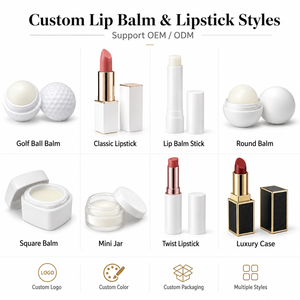 Baume à lèvres personnalisé en forme de balle de golf pour les cadeaux promotionnels des clubs, marque privée, OEM - Product Image 4