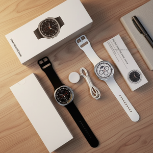 Reloj Deportivo Inteligente HD8C con Caja de Aleación de Titanio, Correa de Silicona, Llamadas, Monitoreo de Frecuencia Cardíaca, Pantalla TFT, Carga Inalámbrica - Product Image 3