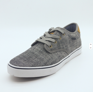 Zapatillas con cordones, punta redonda, estilo denim azul, suela exterior de goma transpirable, entresuela de EVA, aptas para todas las estaciones. - Product Image 5
