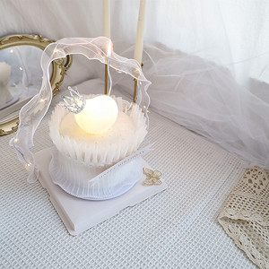 Honey And Sweetness Heart Shaped Cake Ornament Acrylic Valentine's Day Birthday Cake Decoration Fairy Style Cake Plugin - Product Image 5