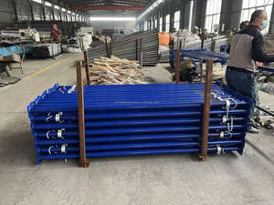 Étais métalliques télescopiques réglables en acier pour coffrage de construction et soutien - Product Image 3