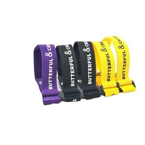Custom Adjustable Cable Tie Nylon Velcroes <b>Hook</b> and Loop Strap Cable Tie Cinch Strap With Buckle Velcroes - Product Image 1